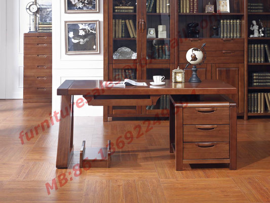 Solid Wood Antique Design Furniture Desk with Drawers in Home Study Room use