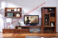 Classic Design Solid Wood Material TV Stand for Wall Unit in Living Room Furniture