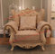 Luxury French-type Sofa set made by Wooden Carving Frame with Fabric Upholstery