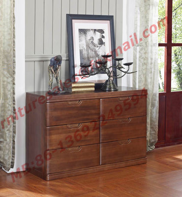 Solid Wood Material Chest of Cabinet in Living Room Furniture