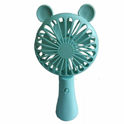 China High quality handheld fans MIni Fan Electronic Usb Student Blue Pink ABS Plastic Anamal Appearance Fan For Children supplier