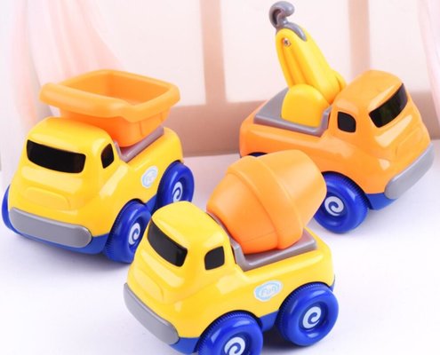 China 2019 Multi color Hands Pushing  inertia toy car  inertia toy Good quality Inertia Vehicle Diy toys for kids supplier