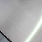 Hand Polished SUS316L 8K Super Mirror Finish Stainless Steel Plate, AF Coated 100mirco PVC Laser Sheet