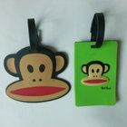 Personalized Pvc. rubber, silicone, plastic luggage bag tags accessories