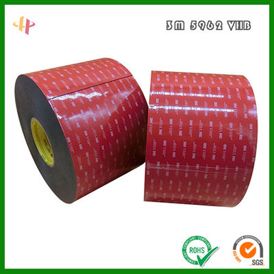 China 3m 5962 VHB Acrylic Foam Tape,3m 5962 double-sided 1.6mm thick VHB acrylic foam tape supplier