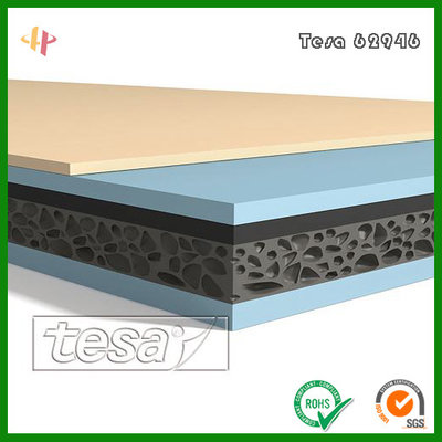 China Tesa62946 Foam mounting tape with polyester film reinforcement,Tesa62946 High performance Cotton foam adhesive Tape supplier