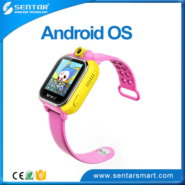 2016 kid smart watch V83 GPS Location SOS Call Safe Wristwatch Finder Locator Tracker Watch for Kid Child Anti Lost