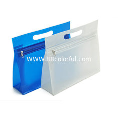 China PVC Plastic Type and Plastic Material plastic bikini ziplock bag.Size 24.5cm*21cm.*7CM 0.25MM EVA material . supplier