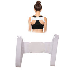 China Adjustable Posture Women Shoulder Corrector Back Support Chest Belt Wholesale.Size is 21cm*19cm. supplier