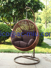China Hanging swing chair /rattan swing chair supplier