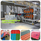 PVC+ASA antique glazed roof tile/roofing sheet extrusion machinery