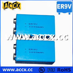 China smoke detector battery ER9V 1200mAh supplier