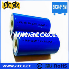 China Primary Lithium/ER Battery with 3.6V Voltage and 19Ah Capacity er34615 supplier