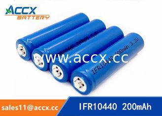 China IFR10440 3.2V AAA size lifepo lithium rechargeable battery supplier