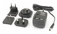 UL, CE, FCC, GS certificate 12W ac dc switched mode power adapter with AU, EU, USA, UK AC plug