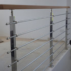 High Quality Satin Finish Rod Baluster Mild Steel Railing for Staircase