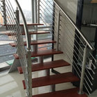 High Quality Stainless Steel Window Grill Design Balcony Railing with Wire / Cable / Rod Railing