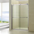 Australian Standard Tempered Glass Sliding Door Glass Shower Enclosure with Stainless Steel Frame
