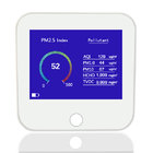 Air Quality Monitor, Accurate Testing Formaldehyde(HCHO) Detector with TVOC/AQI/TEMP/HUM Test Data Monitor Europe