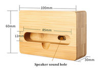 Wooden phone bracket with loudspeaker/Sound Amplifier