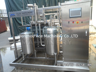 China Factory Prices Plate Heat Exchanger Milk Pasteurizer Machine Continuous Plate Milk Pasteurization Machine For Sale supplier