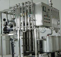 China Ultra High Temperature Plate Juice &amp; Milk Sterilizer UHT Pipe Sterilizer For Fruit Juice supplier