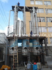 China Herbal Extraction High-Efficiency Triple-Effect Falling Film Thermal Evaporator supplier