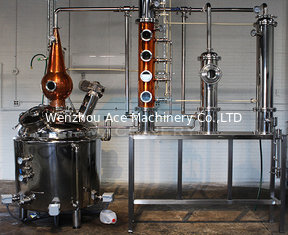 China 300L Copper Brewery Equipment Stainless Steel Tank Mash Tun for Distillery supplier