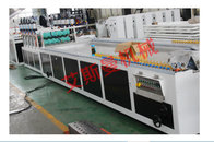 Twin Screw Extruder PVC Hollow Roofing Sheet Machine 10 - 14mm Thickness PVC Twin-wall Hollow Roof Sheet Making Machin