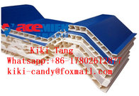 Twin Wall Plastic Roof Tile Making Machine pVC Hollow Roof Roll Forming Machine / Corrugated PVC Roof Sheet Plant