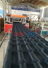 880mm Width PVC Roof Tile Forming Machine High Production Efficiency 300 - 400 kg/H