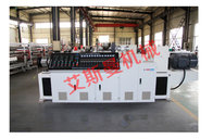 Colorful Roof Tile Forming Machine / PVC Roof Forming Sheet Extrusion Machinery