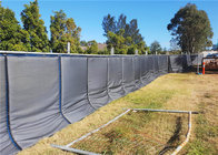 Sound Insulation Portable Noise Barriers 3' x 12' x 2pcs for 6'x12' temporary fence supplier