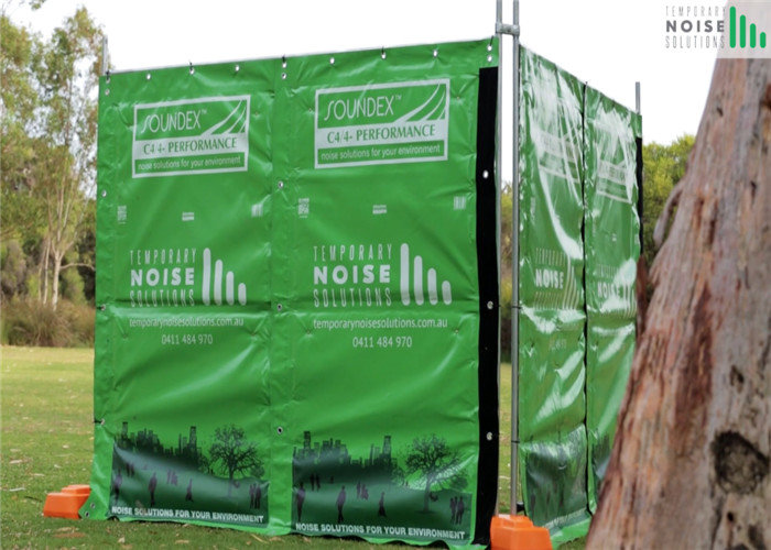 Temporary Noise Barriers 4 layer + design insulated and reduction noise 40dB supplier