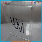 OEM/ODM transparent acrylic shoe box custom mini shoe box acrylic shoe box