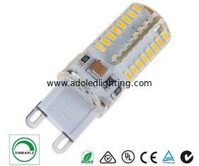 China 2.5W silicone AC220V G9 LED Light 58pcs Epistar LED with SMD3014 supplier