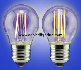 China 4W Edison A60 LED Filament Candle Light E27 base 100LM/W Sapphire filament supplier