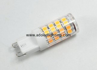 China G9 led light ceramic 4.5W small led bulb with plastic cover SMD2835 new design hot sell supplier