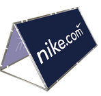 Advertising A Frame Outdoor Banner Stands Aluminium Double Sided Printing