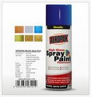 Aeropak  aerosol can 400ml 10oz metallic spray paint with all colors acrylic