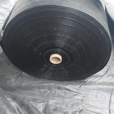 woven weed barrier fabric for weed control 100% pp needle gardening cloth