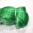 High bresking strength Green Silk Nets for fishing, hot sale in European market,depthway,nylon twine selvage,