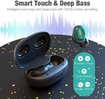 Wireless Earbuds Bluetooth 5.0 Headphones Deep Bass 3D Stero Sound Mini Headsets 40H Total Playtime with Charging Case