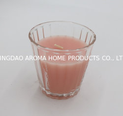 China Luxury Color Spray Scented Glass Decorative Candle with unscented candles supplier