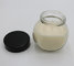 The best recycled glass scented candle with containers and plastic lid long lasting fragrance supplier