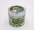 Grape Wine Art Candle Custom Paraffin Wax Scented Tin Candle with color label supplier