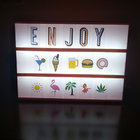 A4 Personalised led cinematic light box