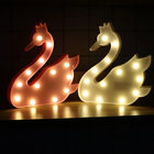 Swan led marquee light kids night light