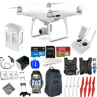DJI Phantom 4 Pro Quadcopter! NEW MODEL! MEGA Everything You Need Accessory Kit!