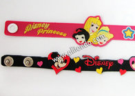 Disney promotional silicone wrist brands custom silicone children bracelet supply